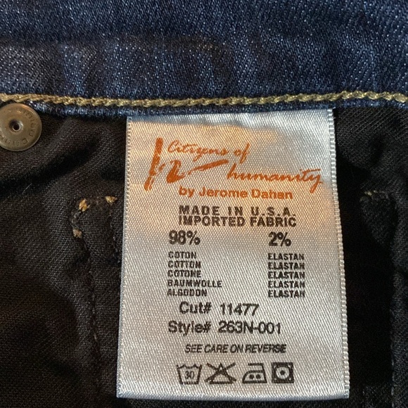 Citizens of Humanity Blue Women's Jeans - size 25 - Amber med rise boot cut - Picture 5 of 9